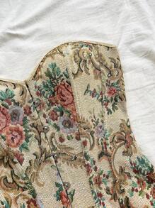 Soleia 女士休闲度假西部海滩婚礼宾客服装、毕业早午餐、圣帕特里克节、春假、复活节、音乐节、优雅波西米亚热带复古露肩露背背心、慕尼黑啤酒节