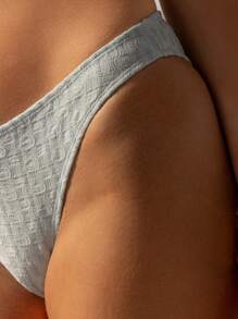 Aralina 夏日假期三件套比基尼淡蓝色 - 淺藍色 - 查看 4