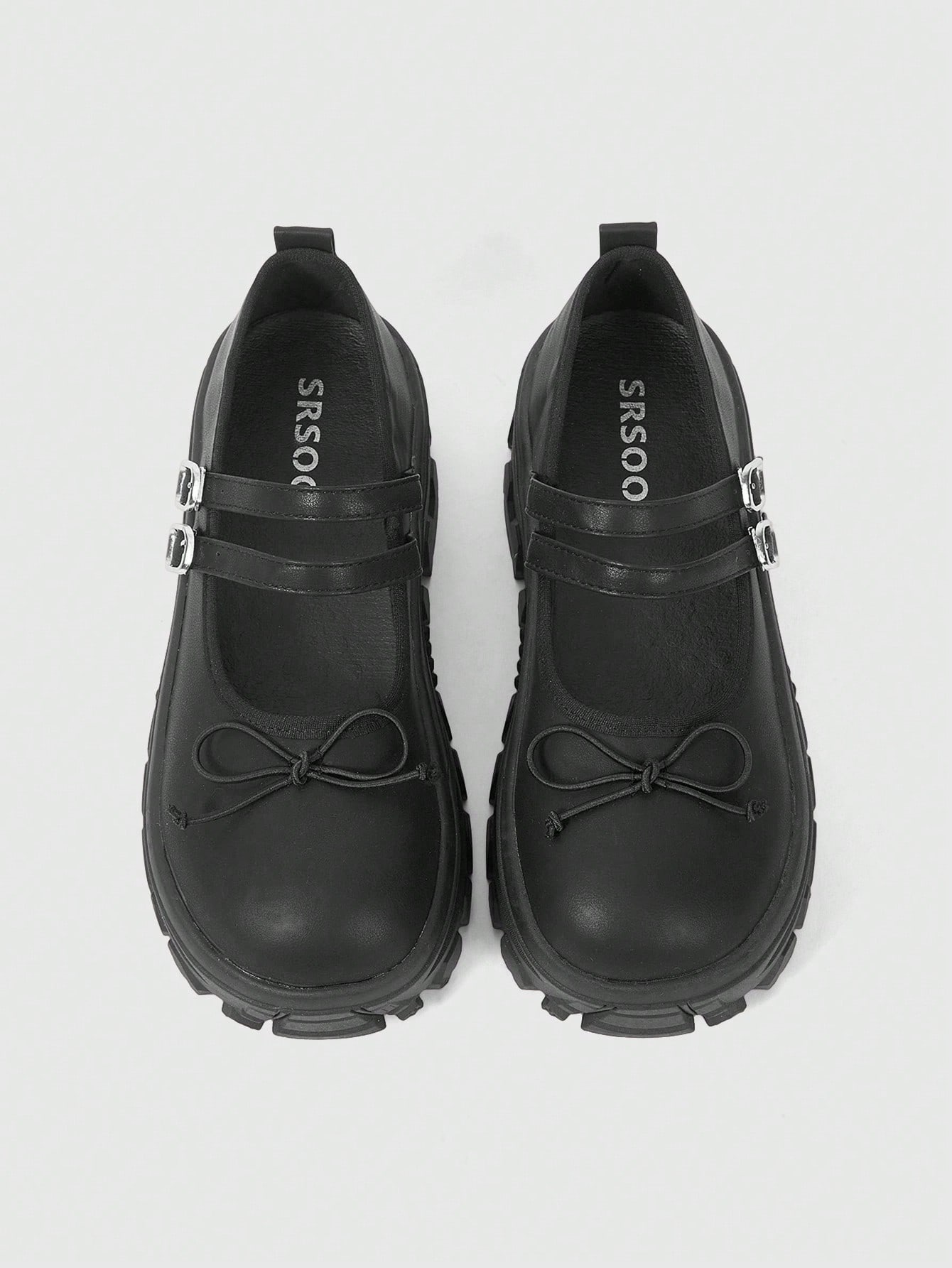 ★FLCT★ Glow padding mary jane_Black Jastip Korea / China / Us / Uk Curated | FLCT Glow Platform