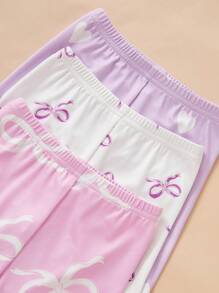 女孩睡衣套装，贴身冰淇淋印花短袖 T 恤和短裤，简约时尚