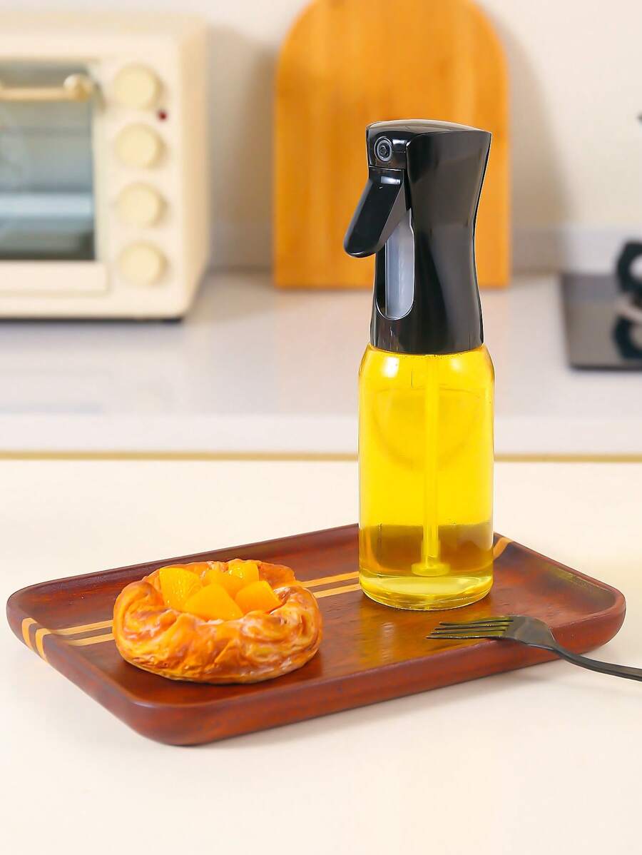 1PC Transparent Spray Bottle, Simple, Practical And Multi-Purpose, Kitchen Soy Sauce Bottle, Small And Portable,For Camping - Black - View 1