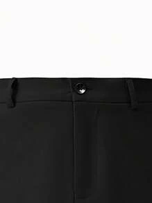 Manfinity AFTRDRK 2pcs/Set Men Floral Print Contrast Color Long Sleeve Jacket & Shorts Casual Suit