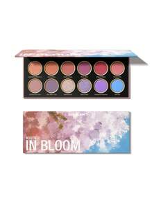 SHEGLAM Kyoto In Bloom Palette 12 色閃光金屬霧面眼影盤閃光粉紫色高顯色顏色持久不暈染柔滑眼影眼妝化妝品粉紫色眼影 品牌 美容 化妝 化妝品 適合女性與女孩 完美搭配冬季 Y2K 時尚 流行 生日禮物 假期 派對準備就緒 最佳顏色