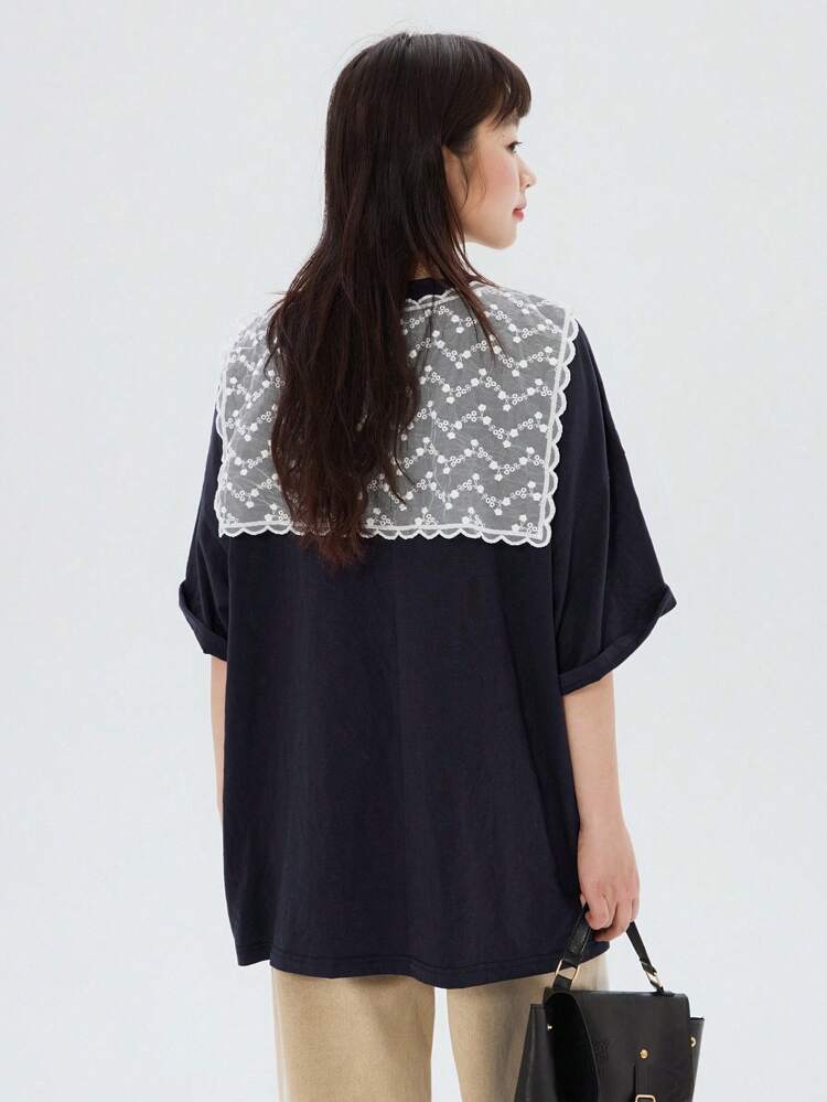 Women's Round Neck Casual Cute Short Sleeve T-Shirt, Summer
