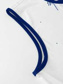 Manfinity LEGND Men's Half-Zip Sleeveless Color Block Casual Sports Top For Summer - Multicolor - View 3