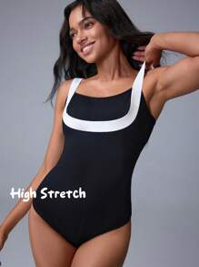 Fluxe Movishi High Stretch Women's Solid Color Knit Camisole, Casual Sportswear