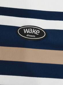 Claim Dot Áo thun polo tay ngắn dáng rộng họa tiết sọc màu phong cách đường phố INS dành cho nam. Phù hợp cho các lễ hội âm nhạc và trang phục thường ngày. Món quà tuyệt vời cho bạn trai hoặc chồng, phong cách đường phố và Y2K. - Nhiều màu - Xem 5