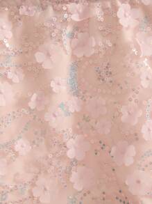 Aveloria Rosie Elegant Vintage Cute Heavily Embellished Beaded Embroidered Sequin Embellished Sexy Skirt