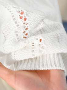 CosyJoli Plus Size Casual Resort Crochet Strap Top And Tank