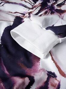 SHEIN LUNE Giacca con chiusura lampo e maniche lunghe, in taglie comode, di moda per l'estate