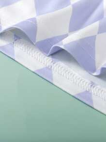 2 件女童时尚户外运动多巴胺印花长袖防晒泳衣套装，防晒分体泳衣，新款时尚