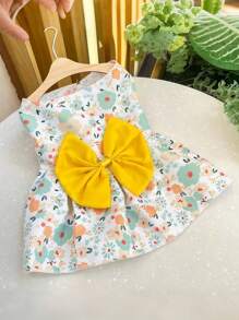 Princess Tulle Pet Dress For Dogs & Cats Cute Puppy Kitty Party Gown Fluffy Wedding Animal Apparel