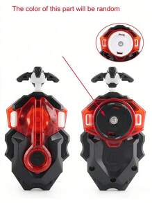 Burst Launcher B-184 双旋转左右射击器 Pro 系列带防滑手柄，兼容所有陀螺战士锦标赛级炸药战斗黑色