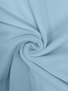 Maglietta a manica corta di colore unito da donna, di moda per l'estate