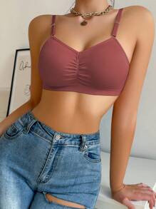 SHEIN 3pcs Wireless Bras & Wireless Non-Underwire Bras Set