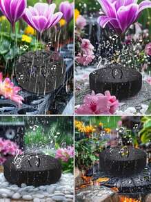 6 音钢舌鼓套装，含 1 个户外花园雨鼓、3 英寸碳钢手鼓、户外使用的防水升级音乐雨铃， - 彩色 - 查看 3