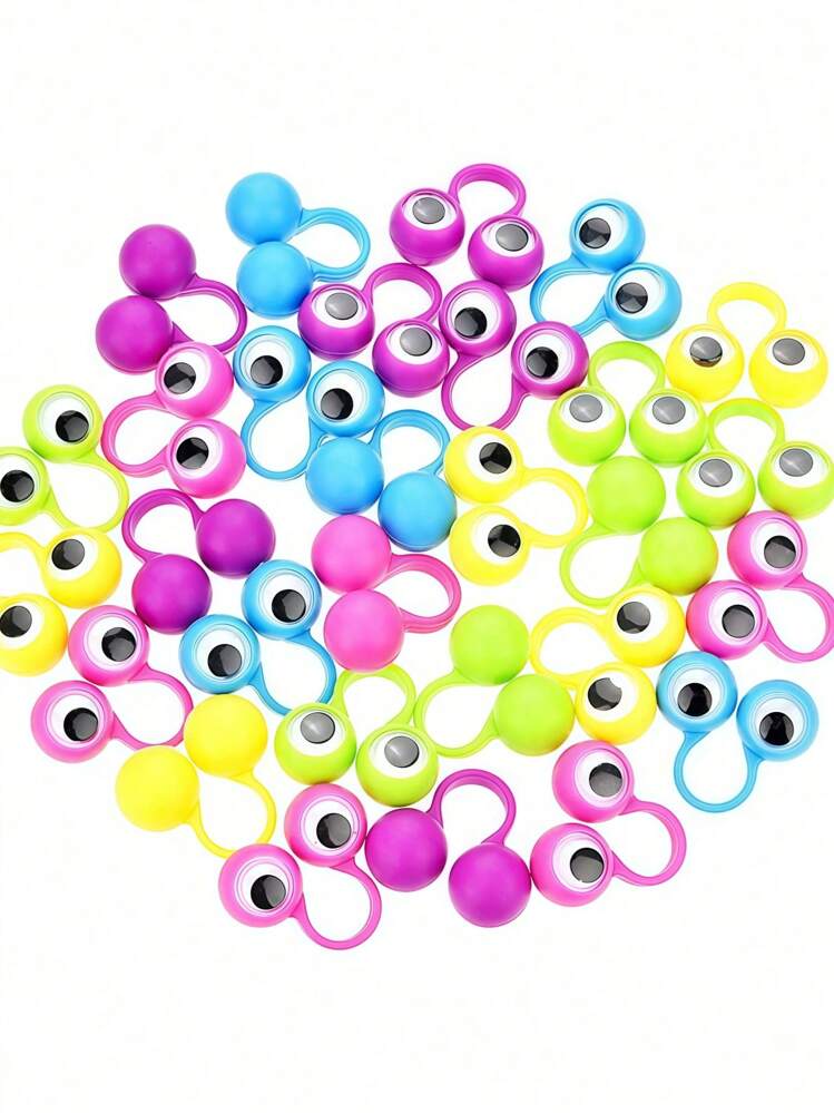 NHPY 20 Piezas De Títeres De Dedo Ojo – Squishy Toys Coloridos – Regalo Para Fiestas De Cumpleaños Y Halloween