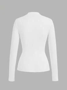 SHEIN Clasi 3 件套女士立领百搭长袖上衣套装 - 彩色 - 查看 8