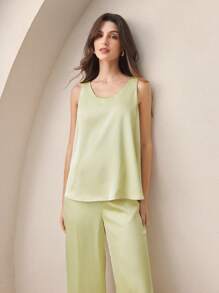 BizChic Conjunto elegante de negocios casuales de verano para mujer 2025, adecuado para invitados de boda, festival de música rural, brunch, aeropuerto, estilo vintage de los 90, estilo de Estocolmo, Americana, pantalones acampanados, Top y Bottom