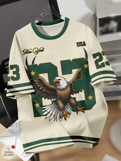 少女休闲简约时尚运动甜美清凉球衣，23号字母图案，超大码T恤，适合夏季穿着，适合运动比赛。比赛日T恤，舒适轻松，春夏休闲装，酷炫系列，返校季，基础款，儿童图案T恤，春夏韩版风格，