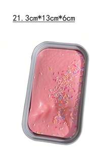 Slow Rebound Boxed Cake Squeezing Toy, Solid-State Slime Toy Simulation Bread Kneading And Decompression Toy, Multiple Colors, Skin Friendly Material, Soft Touch, Christmas Holiday Gift, Party Gift