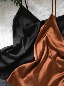 Ellevyn 2入組素色吊帶上衣 - 彩色 - 查看 4