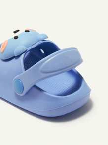 Cozy Pixies Cute Bear Pattern Soft Comfortable Anti-slip Baby Sandals
