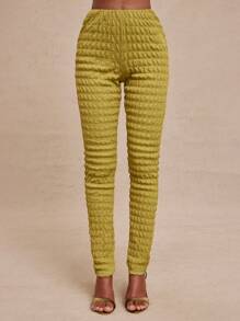 NYA SZN 女士修身修身夏季活动新娘宾客婚礼舞会特殊场合得体办公服装 - 綠色 - 查看 1