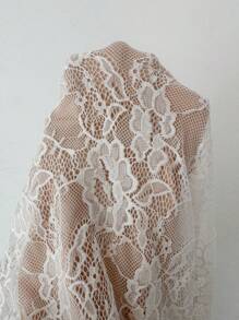 Rafferiza Women's Floral Lace Elegant Long Dress, Spaghetti Strap, Summer - Multicolor - View 7