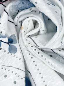 EMERY ROSE Women Floral Print Textured Hollow Out Camisole - Multicolor - View 7