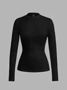 SHEIN Clasi 3 件套女士立领百搭长袖上衣套装 - 彩色 - 查看 6