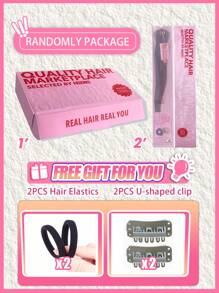 8Pcs Clip In Straight Colored Human Hair Extensions Brown Extension For Women Daily Use Real Easy To Wear Hair Extensions