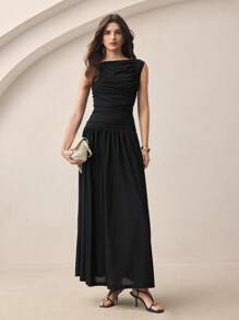 BizChic 2025 领褶上衣，女士百搭商务休闲夏季上衣，适合婚礼宾客、乡村音乐节、早午餐、机场，90 年代复古斯德哥尔摩美国独立风格