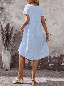 EMERY ROSE 女士中长连衣裙 女士夏季连衣裙 度假装 女士乡村音乐会装 度假连衣裙 女士休闲连衣裙 夏季度假连衣裙 女士工作连衣裙