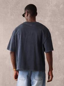 SUMWON Oversized Archive Logo T-Shirt Retro Streetwear Hip Hop Urban Box Fit 90s Style Skateboard Graphic Cotton Casual Festival Wear Summer Outfit