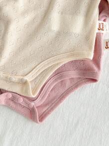 Cozy Pixies 6 件新生儿礼品套装，包括带蕾丝的连体衣、帽子和手套 - 粉色 - 查看 6