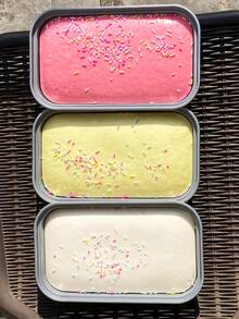 Slow Rebound Boxed Cake Squeezing Toy, Solid-State Slime Toy Simulation Bread Kneading And Decompression Toy, Multiple Colors, Skin Friendly Material, Soft Touch, Christmas Holiday Gift, Party Gift