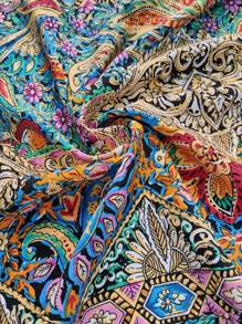 SHEIN LUNE 女式梭织休闲度假夏季衬衫 - 彩色 - 查看 4