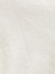 MUSERA Asymmetrical Neck Cropped Oversized Women T-Shirt Street Style Ibiza Boho Club Sexy Deconstructed Asymmetrical Shoulder Tops Festival Going Out Tops Fall Winter Spring Summer - Yellow - View 6