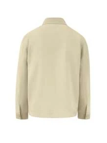 Manfinity Dauomo Chaqueta casual con cremallera de unicolor para hombre