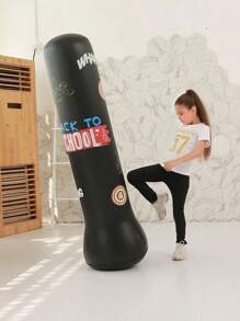 1PC Inflatable Boxing Punching Bag Stress Relief Home Workout Toy For Teens Adults Perfect Gift For Mother's Day Eid Al-Adha Winter More - Multicolor - View 8