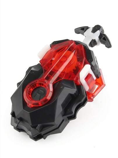 Burst Launcher B-184 Dual Spin Left Right Shooter Pro Series Med Anti-Slip Grepp Kompatibel Med Alla Beyblades Tournament Ready Dynamite Battle Svart