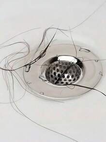 Bộ lọc bồn rửa bằng thép không gỉ đa chức năng, chống tắc nghẽn và chống gỉ, dễ lắp đặt trong nhà bếp và phòng tắm, bộ lọc bồn rửa nhà bếp có phễu thoát nước bồn rửa bằng thép không gỉ di động, chậu rửa, hệ thống thoát nước sàn chống tắc nghẽn gia đình - Nhiều màu - Xem 5