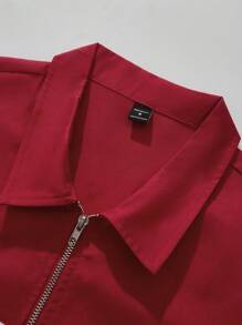 Manfinity Hypemode Camisa casual de verano con estampado de letra para hombre