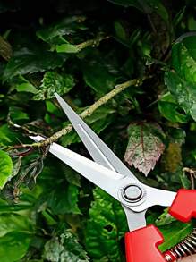 High-Quality, Ergonomic Stainless Steel Garden Trimmer - Easy To Trim, Battery-Free, Classic Design, Perfect For Home Gardening Enthusiasts - 1pc - View 4