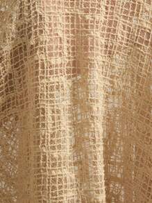 Aveloria Rosie Elegant French Elegant Women's Date Night Luxurious High-End Design Delicate Jacquard Knit Fitted Slimming Split Hem Sleeveless Dress