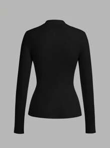 SHEIN Clasi 3 件套女士立领百搭长袖上衣套装 - 彩色 - 查看 7