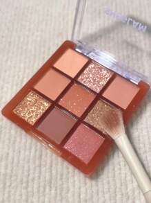 SHEGLAM Cinnamon Spice 9-Pan Eyeshadow Palette Brand Beauty Makeup Face Paint Cosmetic For Women Girls Perfect For Fall Winter Ideal For Y2K Fancy Fashion Suitable For Birthday Christmas Present Party Ready Best Color
