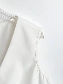 GlowEve Women's Solid Color Casual Pocket Metal Buckle Camisole