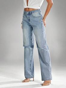 Denimoi Quần Jeans ... - Rửa nhẹ - Xem 4